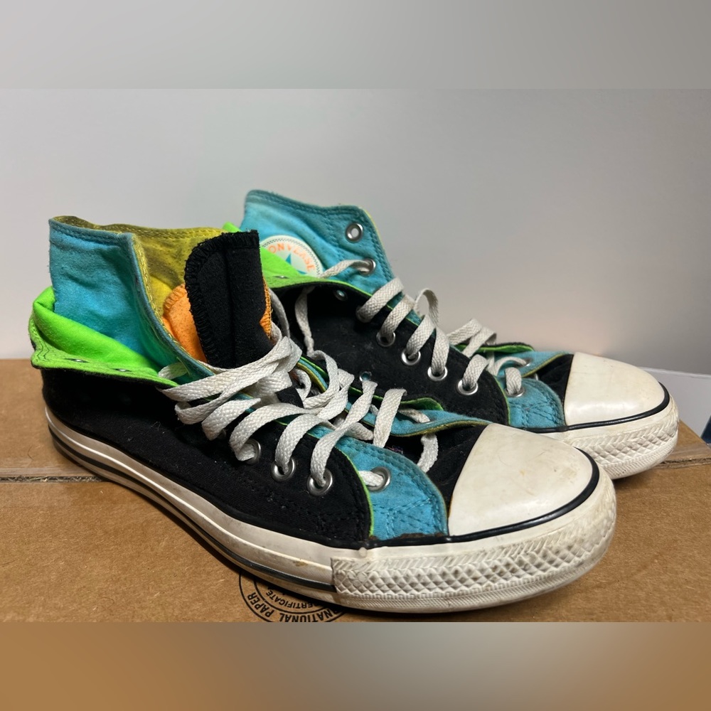 RARE!!! Layered Converse.